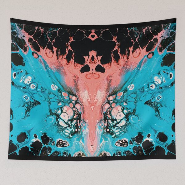 Item preview, Night Aquarium Acrylic Pour Painting designed and sold by Ashley Branstetter.