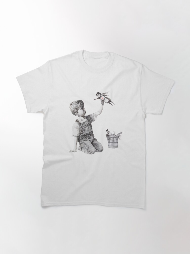 Alternate view of Game Changer - Banksy Classic T-Shirt