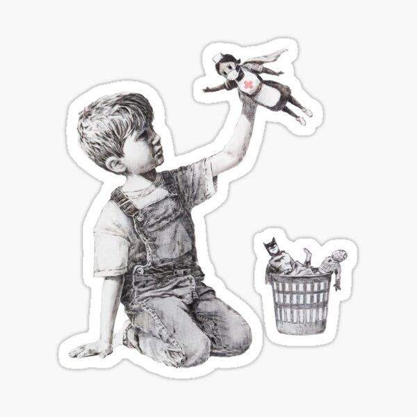 Game Changer - Banksy Sticker