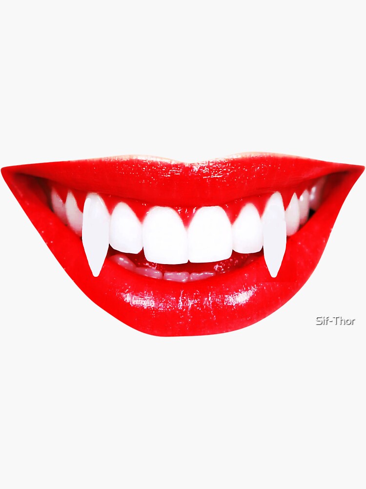 Vampire Sticker For Sale By Sif Thor Redbubble 1510