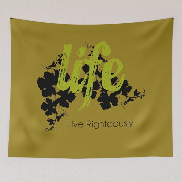 Item preview, Life Righteously designed and sold by ElizardoDesigns.