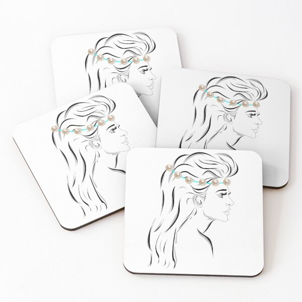 Item preview, Mermaid princess wearing a pearl crown is thinking about human life  designed and sold by SGS-.