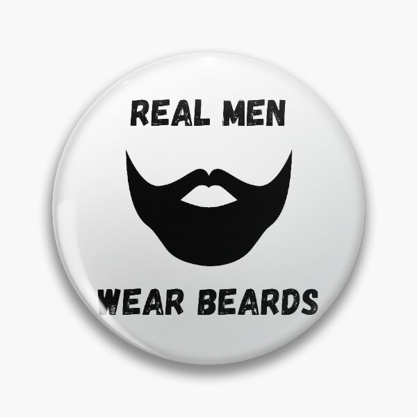 Item preview, Real men wear beards / Real men wear beards designed and sold by KafeTreson.