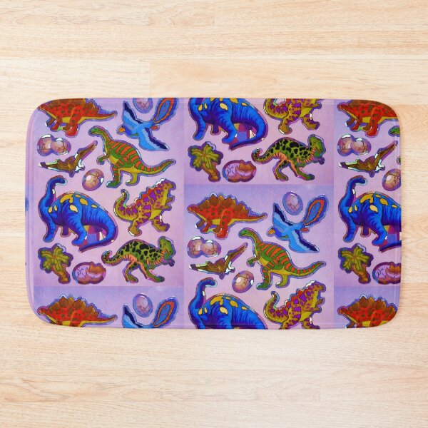 Item preview, Several colorful dinosaurs designed and sold by JoAnnFineArt.