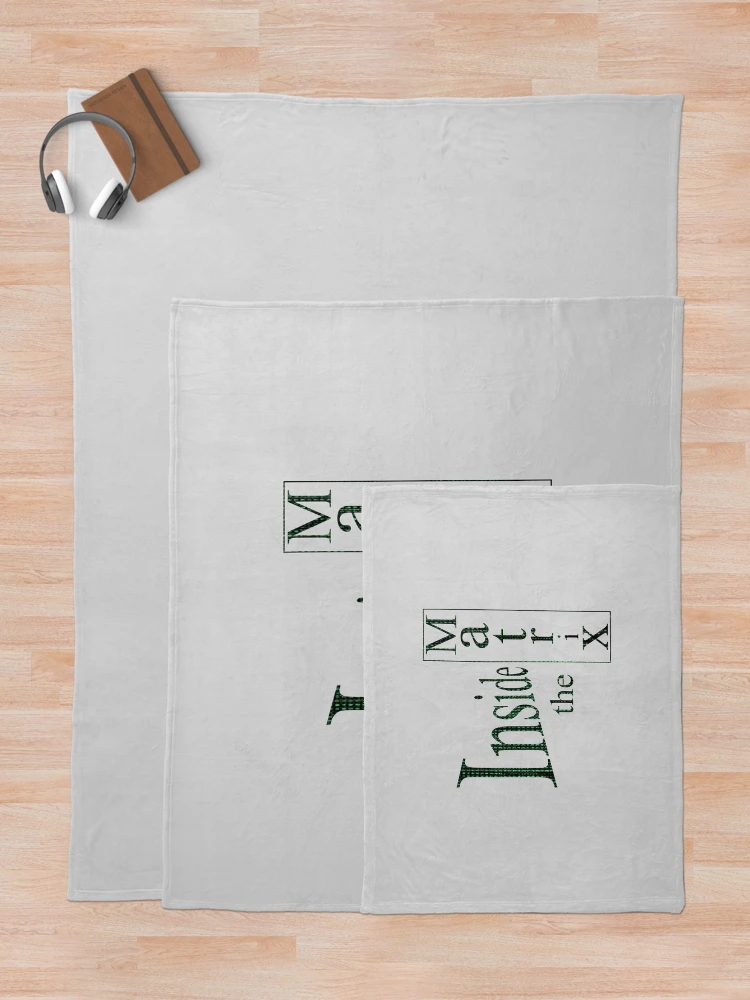 Thumbnail 5 of 6, Throw Blanket, matrix designed and sold by Raeolus.