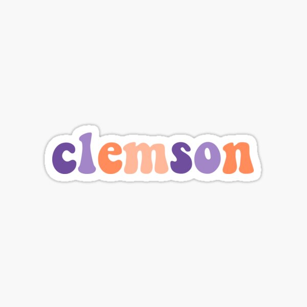 clemson Sticker