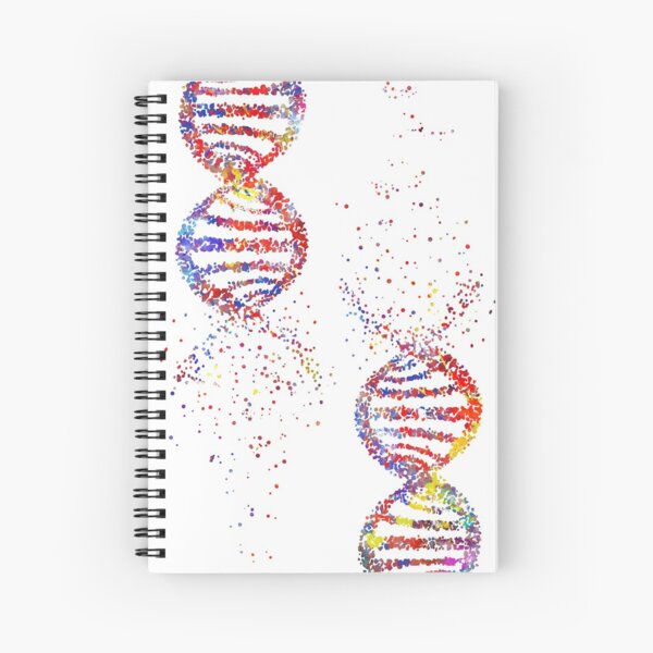 Item preview, The structure of DNA, DNA molecule, watercolor DNA, dna, molecule, dna print, Art Print, dna helix molecule, abstract dna designed and sold by Rosaliartbook.