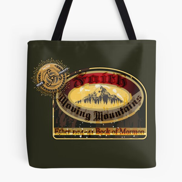 Item preview, Mormon - Faith Moving Mountains designed and sold by AJCdotcom.
