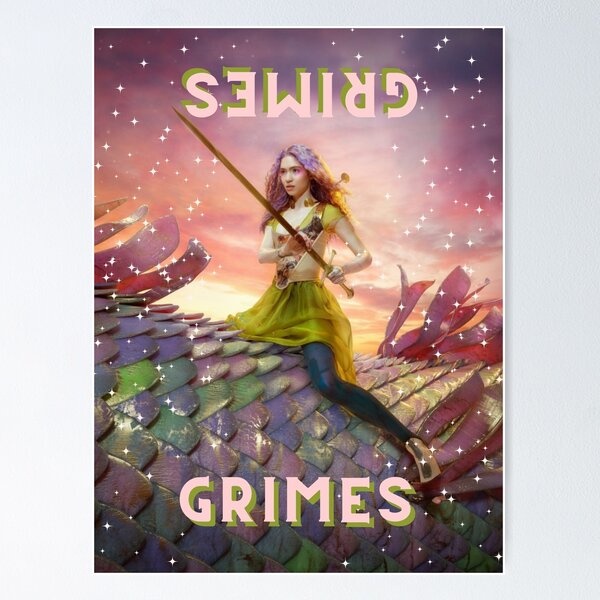 Grimes Dragon Poster Poster