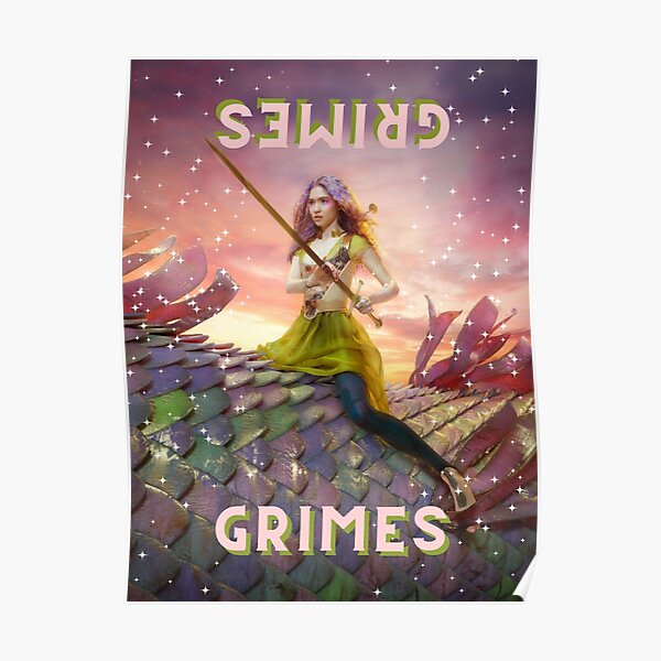 Grimes Dragon Poster Poster