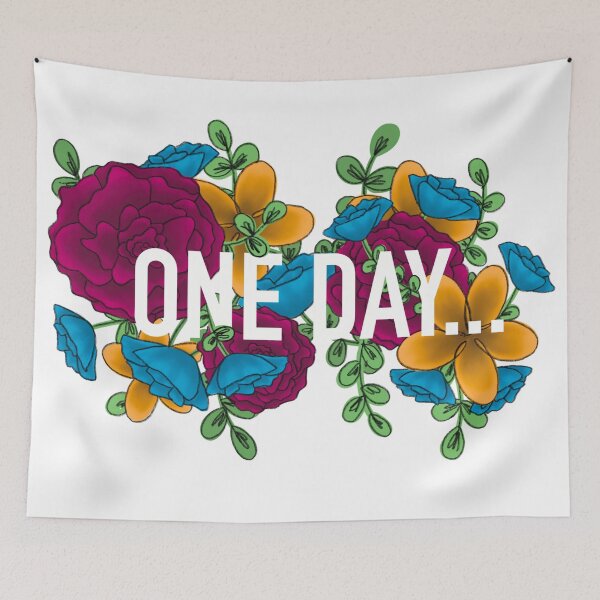 Item preview, “One Day” Flower Collage designed and sold by MaddysArts.