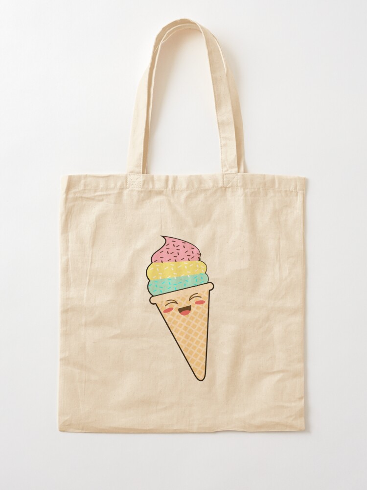 Ice Cream Sticker, Ice Cream Cone, Funny Ice Cream Sticker, Ice