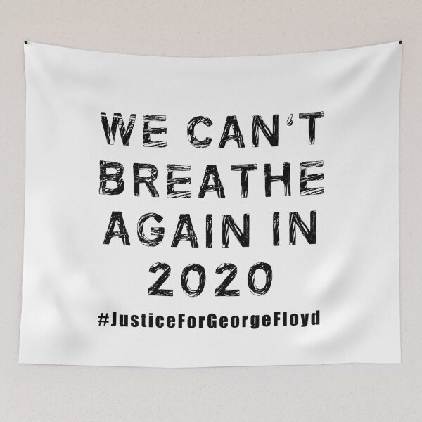 Item preview, George Floyd we can't breathe again in 2020 designed and sold by Andrea Lina.