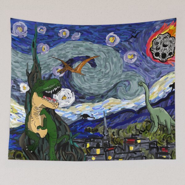 Item preview, Dino Van gogh destructed by a meteorite designed and sold by Li--t-rex.