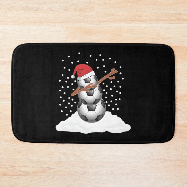 Item preview, Dabbing Trough The Snow Soccer Ball Snowman For Santa Fans graphic designed and sold by AYDreamers.