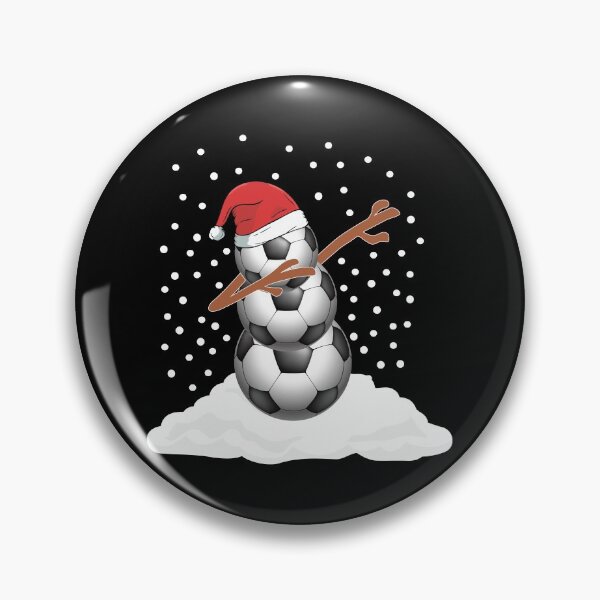 Item preview, Dabbing Trough The Snow Soccer Ball Snowman For Santa Fans graphic designed and sold by AYDreamers.