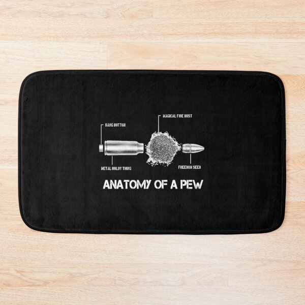 Item preview, 5,56 X 45 Mm 6,8 Mm Anatomy Of A Pew For Gun Lovers design designed and sold by AYDreamers.