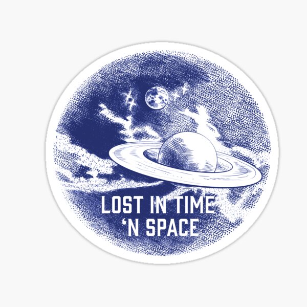 Lost in the Galaxy Sticker