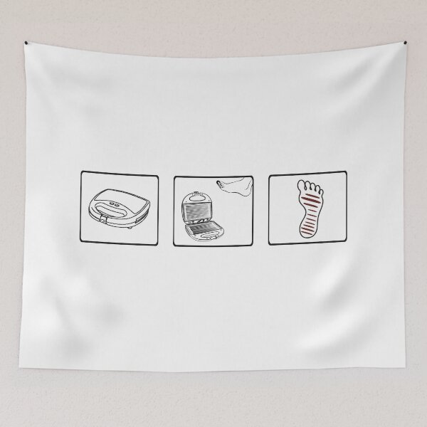 Item preview, Michael Scott foot in toaster designed and sold by ApparelFactory.