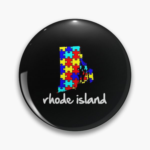 Item preview, Rhode Island - Autism Awareness designed and sold by Bendthetrend.
