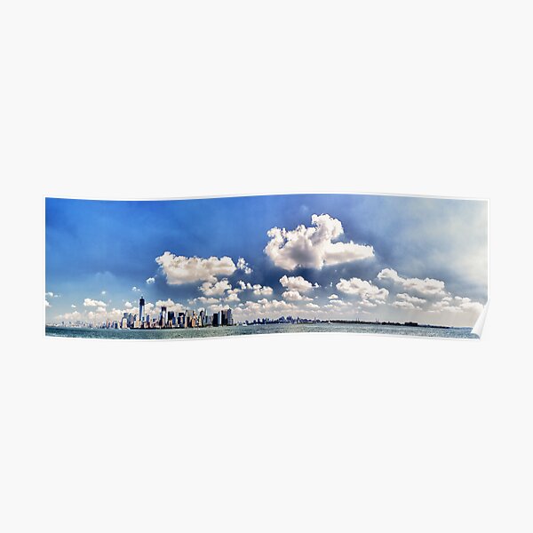 New York - Downtown Panorama Poster