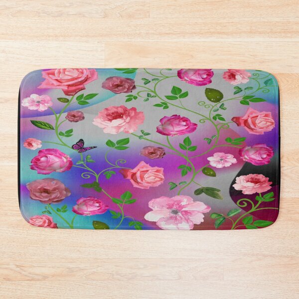 Item preview, Red Roses on a vine design,decoration,interior,accessories,nature,butterfly designed and sold by jayne0524.
