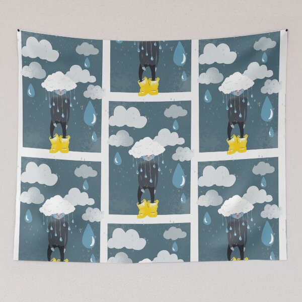 Item preview, Rainy day designed and sold by pouletsaumon.