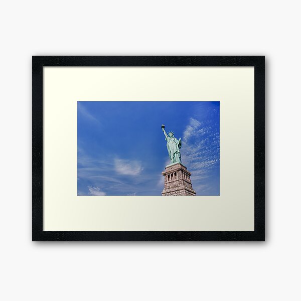 New York - Statue of Liberty Framed Art Print