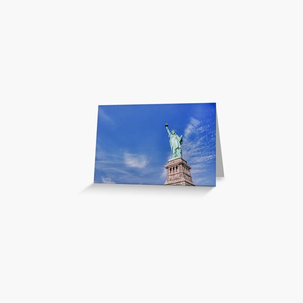 New York - Statue of Liberty Greeting Card