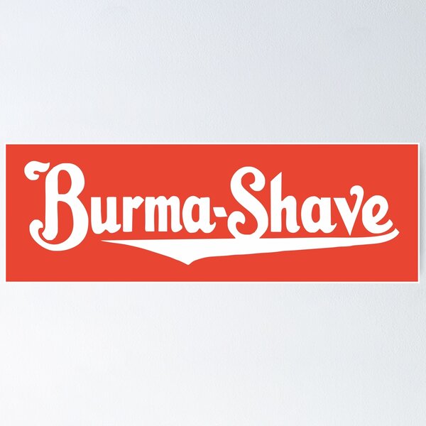 Item preview, Burma shave tom waits designed and sold by goatboyjr.