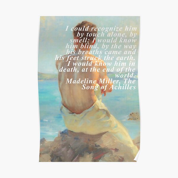 Le chant d'Achille Poster