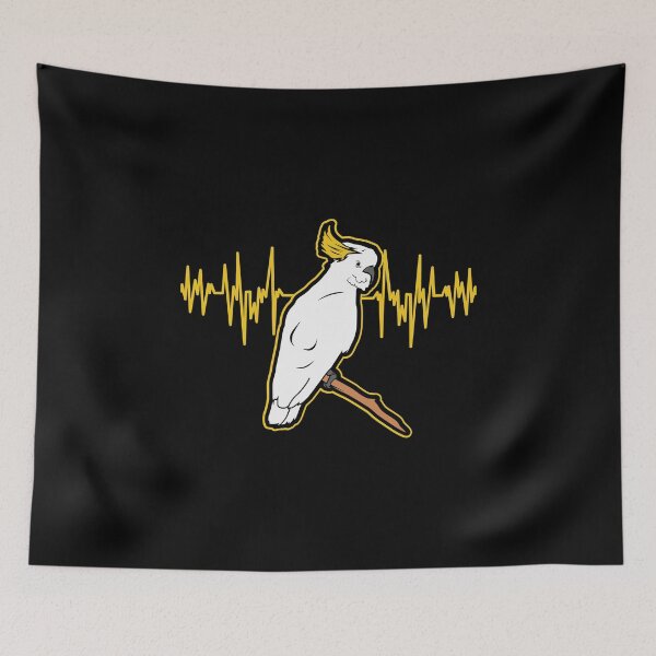 Item preview, Cockatoo Heartbeat For A Parrot Lover product designed and sold by AYDreamers.