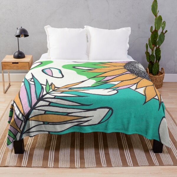 Item preview, Sunflower Jungle designed and sold by Michaela Cernejova.
