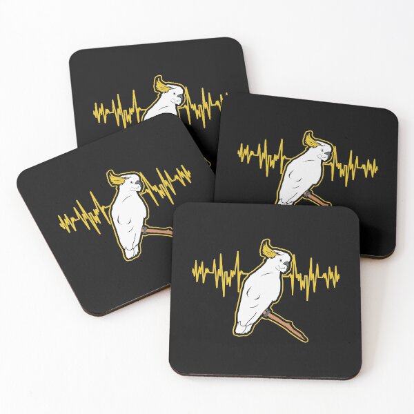 Item preview, Cockatoo Heartbeat For A Parrot Lover product designed and sold by AYDreamers.