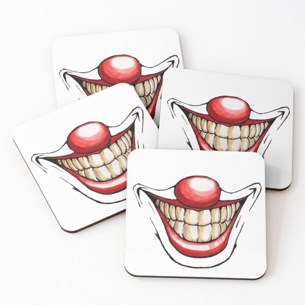 Item preview,  Evil clown smile face mask  designed and sold by So exquisite.