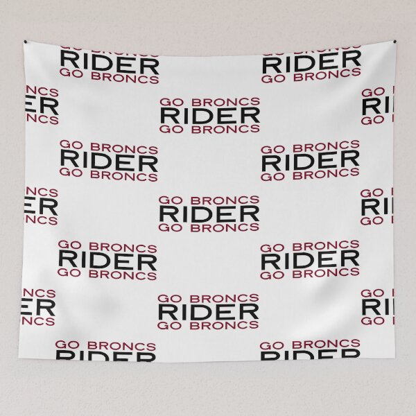 Item preview, go broncs rider university designed and sold by danielleblack04.