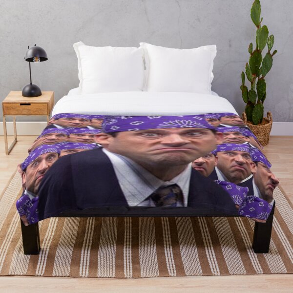 Prison mike multiplied Throw Blanket