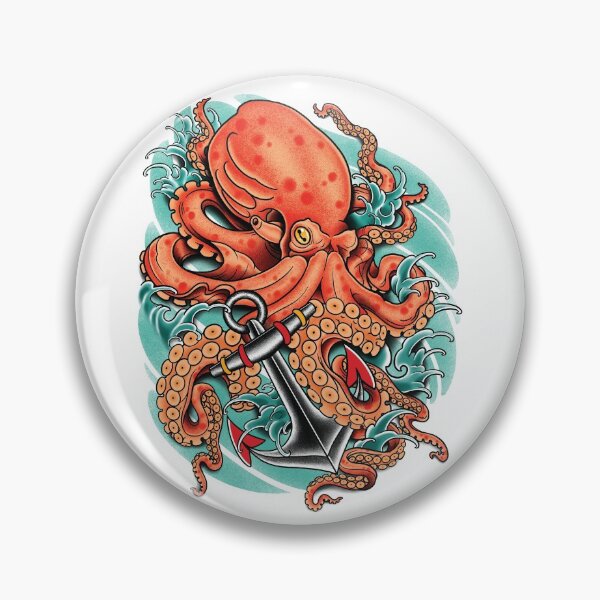 Item preview, Giant Octopus Grasping Anchor designed and sold by SevenRelics.