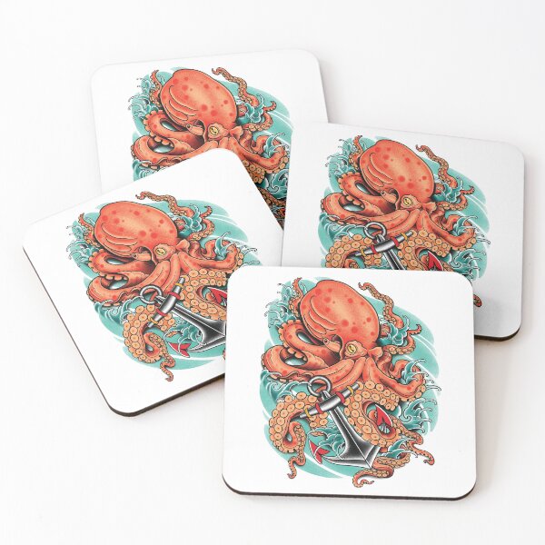 Item preview, Giant Octopus Grasping Anchor designed and sold by SevenRelics.