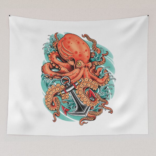 Item preview, Giant Octopus Grasping Anchor designed and sold by SevenRelics.