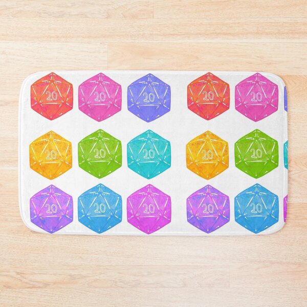 Item preview, Natural 20 Candy Dice Print Dungeons and Dragons! designed and sold by amyscabgarden.