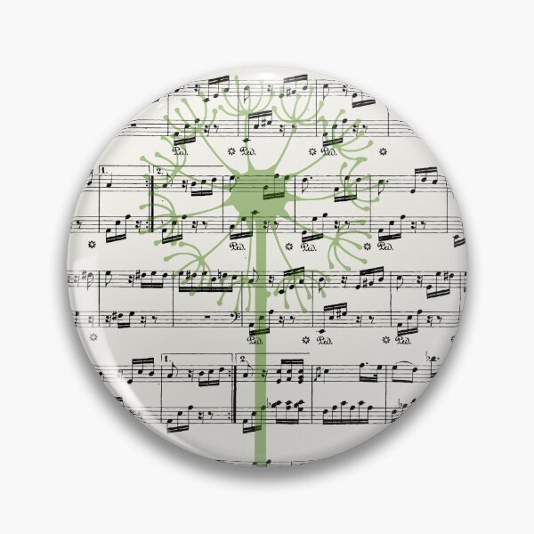 Item preview, Beethoven - Fur Elise Sheet Music Green Flower Overlay Print designed and sold by Kdiver25.