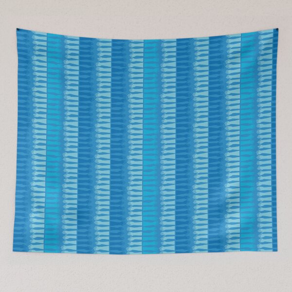 Item preview, Helping Hands in Blue designed and sold by Sheree  Boyd.