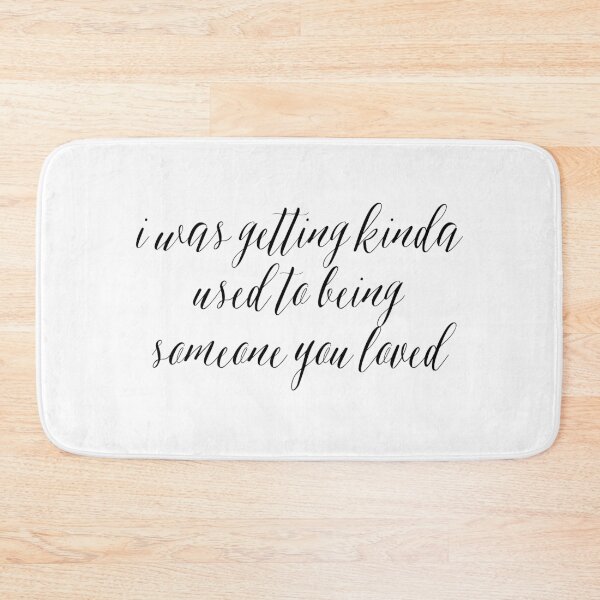 Item preview, Someone You Loved Lyrics designed and sold by Madison Morris.