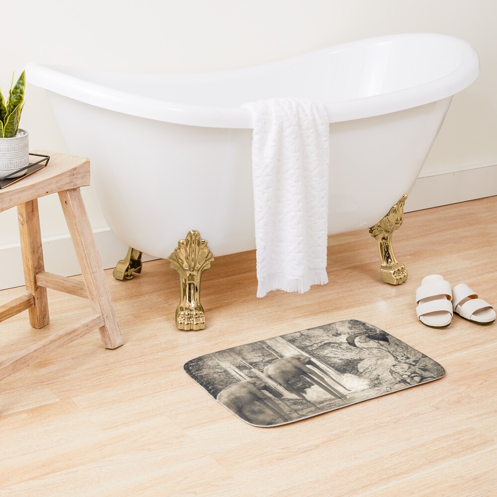 Item preview, Bath Mat designed and sold by MousMuse.