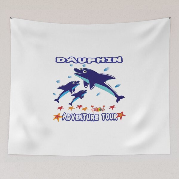 Item preview, Dauphin Adventure Tour Beach shirt Gifts boys Gifts girls Gifts Mens Gifts Womens designed and sold by idolfrd.