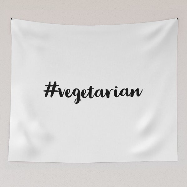 Item preview, Hash Tag VEGETARIAN designed and sold by Inspirationmotivation.