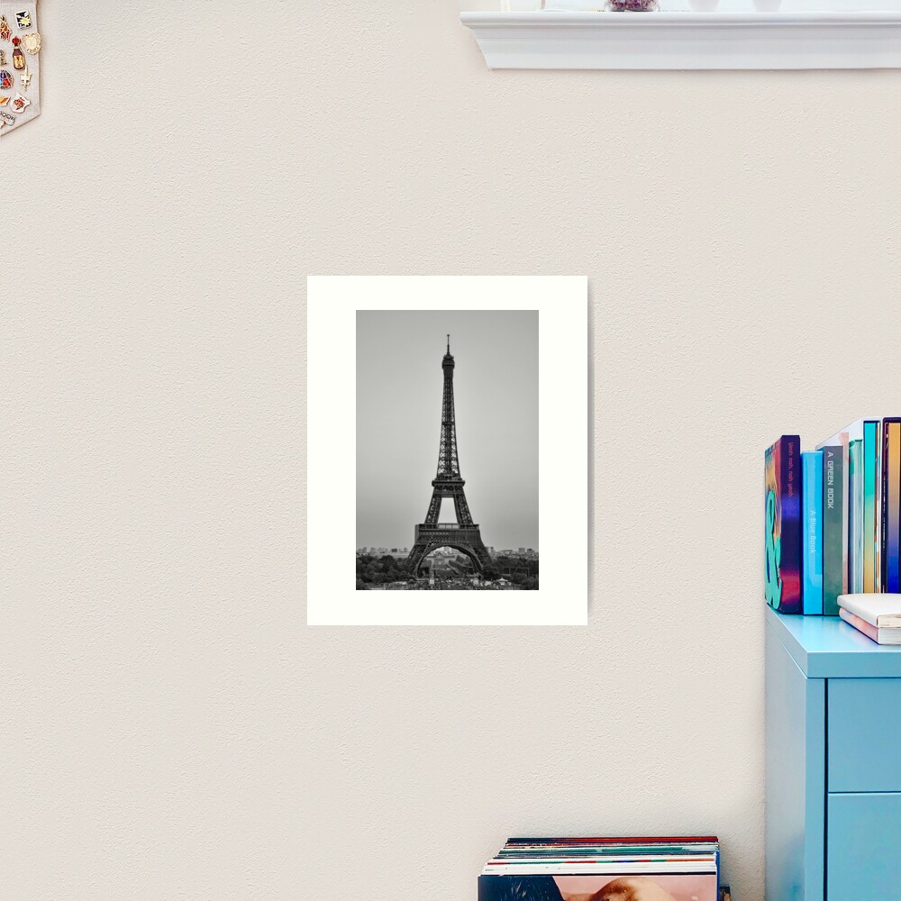 The Eiffel tower Art Print