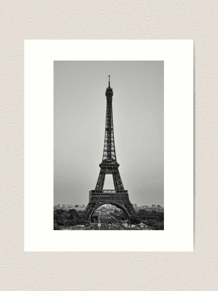 Alternate view of The Eiffel tower Art Print