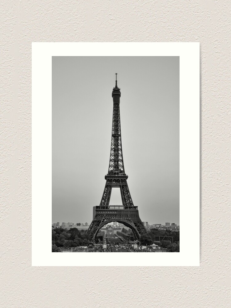 Alternate view of The Eiffel tower Art Print
